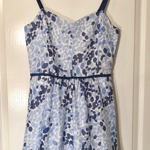 Vineyard Vines Blue White Flower Dress 4